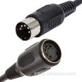 Custom Mini Din cord Male to Male Cable